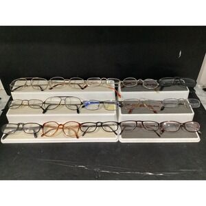 Lot of 15 Assorted Reading Glasses Mixed Brands Colors Strengths Styles